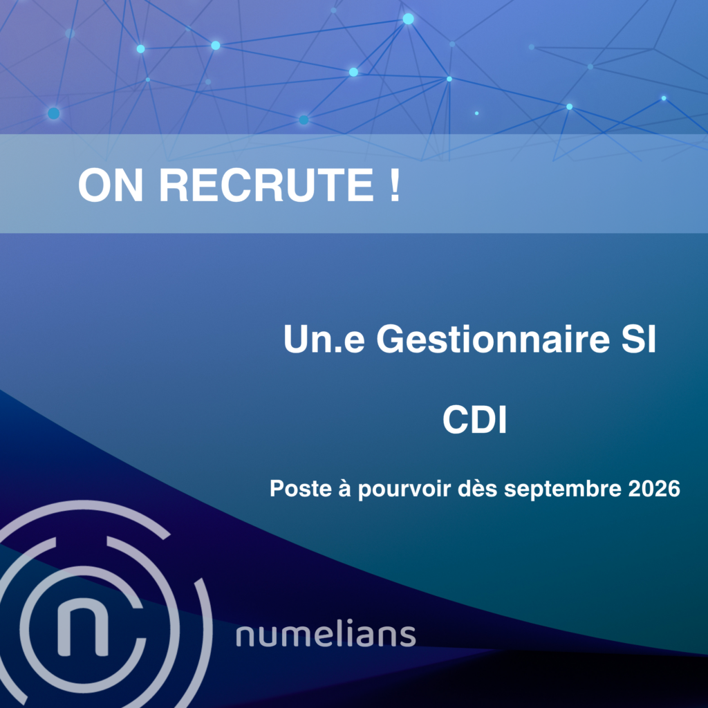Recrutement Gestionnaire SI 2026